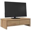 vidaXL Monitorst&auml;nder mit Schubladen Artisan-Eiche 50x27x15 cm