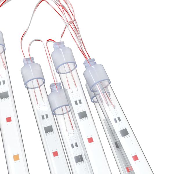 vidaXL LED Meteor-Lichter 8 Stk. 50 cm Mehrfarbig 288 LEDs