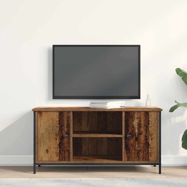 vidaXL TV-Schr&auml;nk Altholz 100 x 40 x 50 cm Holzwerkstoff
