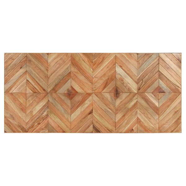 vidaXL Esstisch 200x90x76 cm Massivholz Akazie und Mango