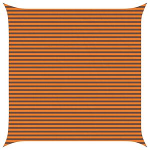 vidaXL Sonnensegel Orange und Braun 5 x 5 m 100 % Polyester Oxford