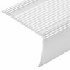 vidaXL Treppenkantenprofile in L-Form 15 Stk. Aluminium 100 cm Silbern