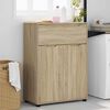 vidaXL Badezimmerschrank mit Regal Sonoma-Eiche 72,5 x 36,5 x 100 cm