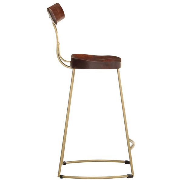 vidaXL Barhocker 2 Stk. 49x43x88 cm Mango Massivholz