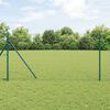 vidaXL Eurozaun Gr&uuml;n 1 x 10 m PVC-beschichtetes Eisen