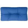 vidaXL Palettenkissen K&ouml;nigsblau 70x40x12 cm Stoff