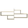 vidaXL Wandregal Sonoma-Eiche 167,5x18x68 cm Holzwerkstoff