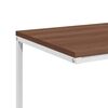 vidaXL Beistelltisch Wei&szlig; 55x35x66 cm Holzwerkstoff