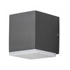 KONSTSMIDE LED-Wandleuchte Monza 1x6 W Dunkelgrau