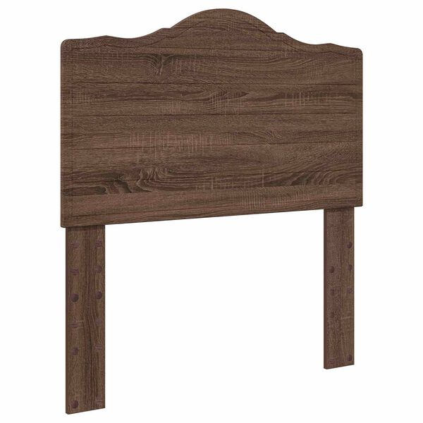 vidaXL Kopfteil mit Kopfteil Braun Eichen-Optik 75 cm Holzwerkstoff