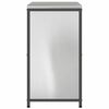 vidaXL K&uuml;chenaufbewahrung mit Regal Silber 60 x 50 x 92 cm Stahl