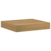 vidaXL Wandregal Wandhalterung Braun 23 x 23,5 x 3,8 cm Holzwerkstoff