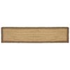 vidaXL Bereichsteppiche Grau 60 x 250 cm Jute