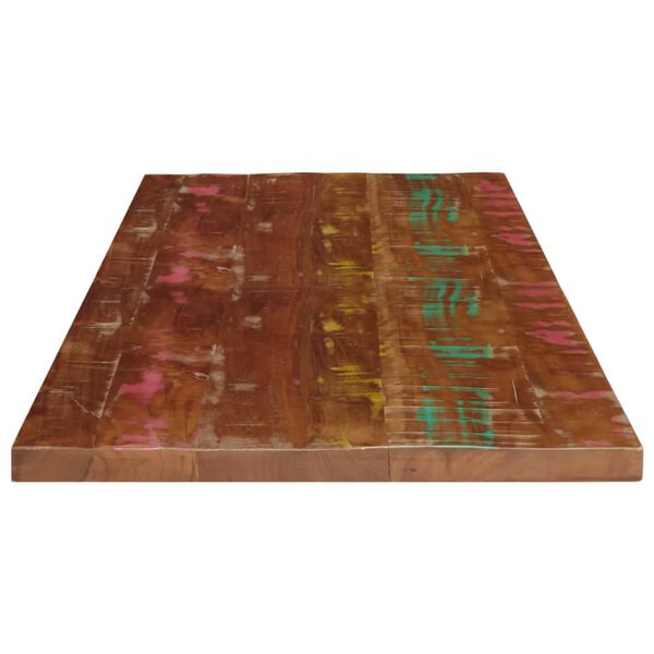 vidaXL Tischplatte 120x70x2,5 cm Rechteckig Altholz Massiv