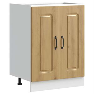 vidaXL Sp&uuml;lenunterschrank Kalmar Artisan-Eiche 60x46x81,5 cm