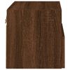 vidaXL TV-Wandschrank Braun Eiche-Optik 40x30x30 cm Holzwerkstoff