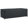 vidaXL M&ouml;belbezug Uni Schwarz 300 x 140 x 90 cm 600D