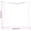 vidaXL Sofakissen 4 Stk. Taupe 50x50 cm Stoff