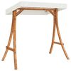 vidaXL Hollywoodschaukel mit Dach Massivholz Fichte mit Teak-Finish