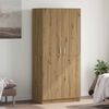 vidaXL Kleiderschrank Artisan-Eiche 80x52x180 cm Holzwerkstoff