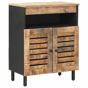 vidaXL Stauraumschr&auml;nke Natur 60 x 33 x 75 cm Massivholz Mango