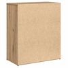 vidaXL Sideboard 2 pcs Artisan-Eiche 60 x 31 x 70 cm Holzwerkstoff