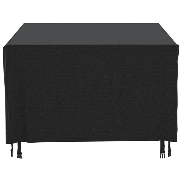 vidaXL Gartenm&ouml;bel-Abdeckungen 2 Stk. Schwarz 172x113x73cm Wasserdicht