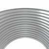 vidaXL Hochbeet Verzinkter Stahl 100x100x68 cm Silbern