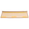 vidaXL Stufenmatten 15 Stk. 65x21x4 cm Hellbraun Rechteckiger Rand