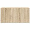 vidaXL 4-tlg. TV-Schrank-Set Sonoma-Eiche Holzwerkstoff