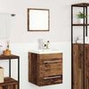 vidaXL Waschbeckenschrank mit Schubladen Braun 42 x 39 x 52 cm