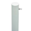 vidaXL Seitenmarkise Ausziehbar 180x600 cm Rot