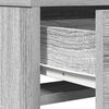 vidaXL Schminktisch Graues Sonoma 50 x 41 x 140 cm Holzwerkstoff