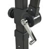 vidaXL Ampelschirm mit LED-Beleuchtung 250 cm Schwarz