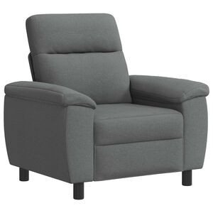 vidaXL Sofa Dunkelgrau 95 x 90 x 95 cm Stoff