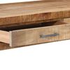 vidaXL Schreibtisch 108x50x75 cm Raues Mangoholz