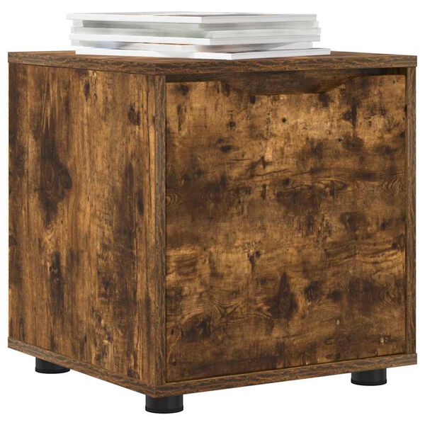 vidaXL Badezimmerschrank Ger&auml;ucherte Eiche 40,5 x 40 x 44 cm