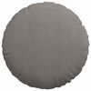vidaXL Sitzkissen 2 pcs Hellgrau &Oslash; 80 cm Cordstoff