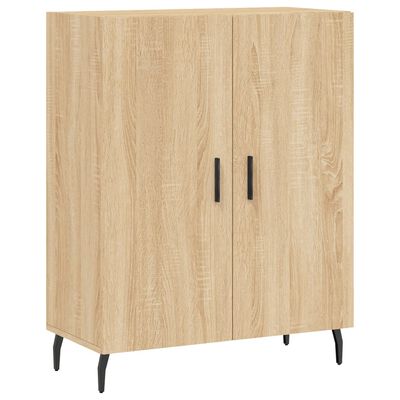 vidaXL Sideboard Sonoma-Eiche 69,5x34x90 cm Holzwerkstoff