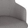 vidaXL Barhocker 2 Stk. Dunkelgrau Stoff