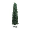 vidaXL K&uuml;nstlicher Weihnachtsbaum mit 300 LEDs mit St&auml;nder Gr&uuml;n 210 cm