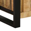 vidaXL Badezimmerm&ouml;bel Set mit Regal 4 pcs Braun Massivholz Mango