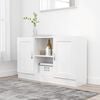 vidaXL Sideboard Wei&szlig; 120x30,5x70 cm Holzwerkstoff