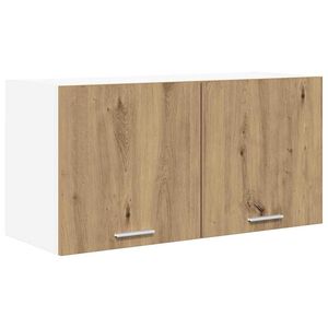 vidaXL H&auml;ngeschrank Artisan-Eiche 80 x 31 x 40 cm Holzwerkstoff