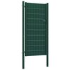 vidaXL Gartentor aus PVC und Stahl 100 x 124 cm Gr&uuml;n