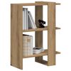 vidaXL B&uuml;cherregal Artisan-Eiche 52 x 25 x 71,5 cm Holzwerkstoff