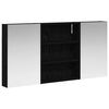 vidaXL Badezimmerschrank-Set 3 stk. 100 x 10,5 x 50 cm Holzwerkstoff