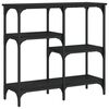 vidaXL Konsolentisch Schwarz 80x29x75 cm Holzwerkstoff
