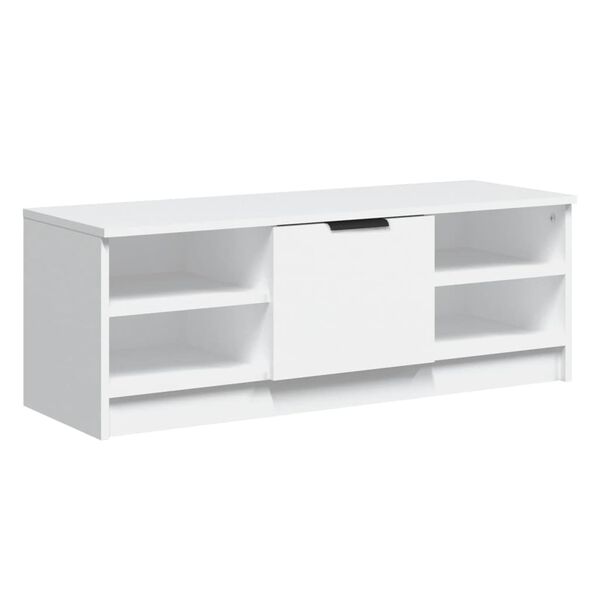 vidaXL TV-Schrank Wei&szlig; 102x35,5x36,5 cm Holzwerkstoff