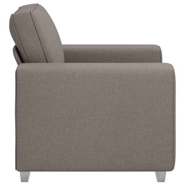 vidaXL Sofa Taupe Gesamtabmessungen: 100 x 80 x 82 cm (B x T x H)